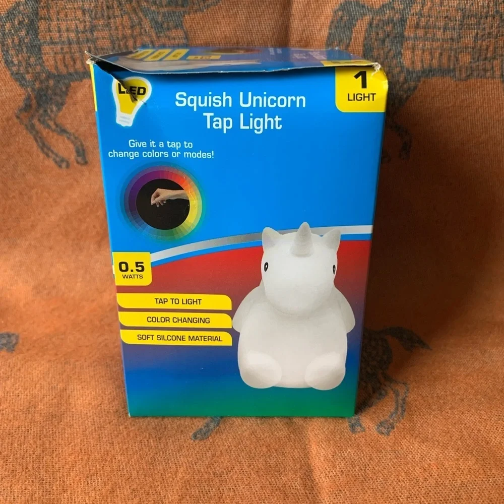 Squish Unicorn Tap Light